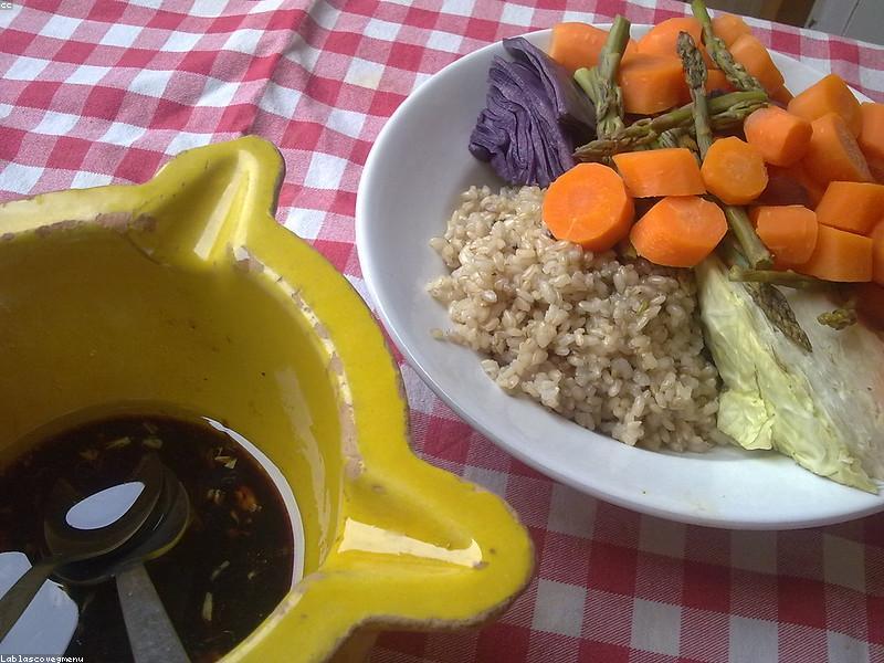 Steamed Seasonal Veggies